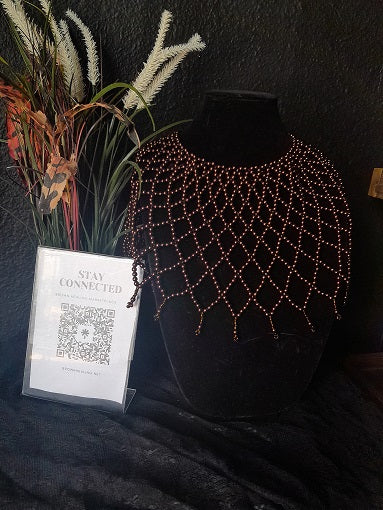 Chrome Brown Necklace
