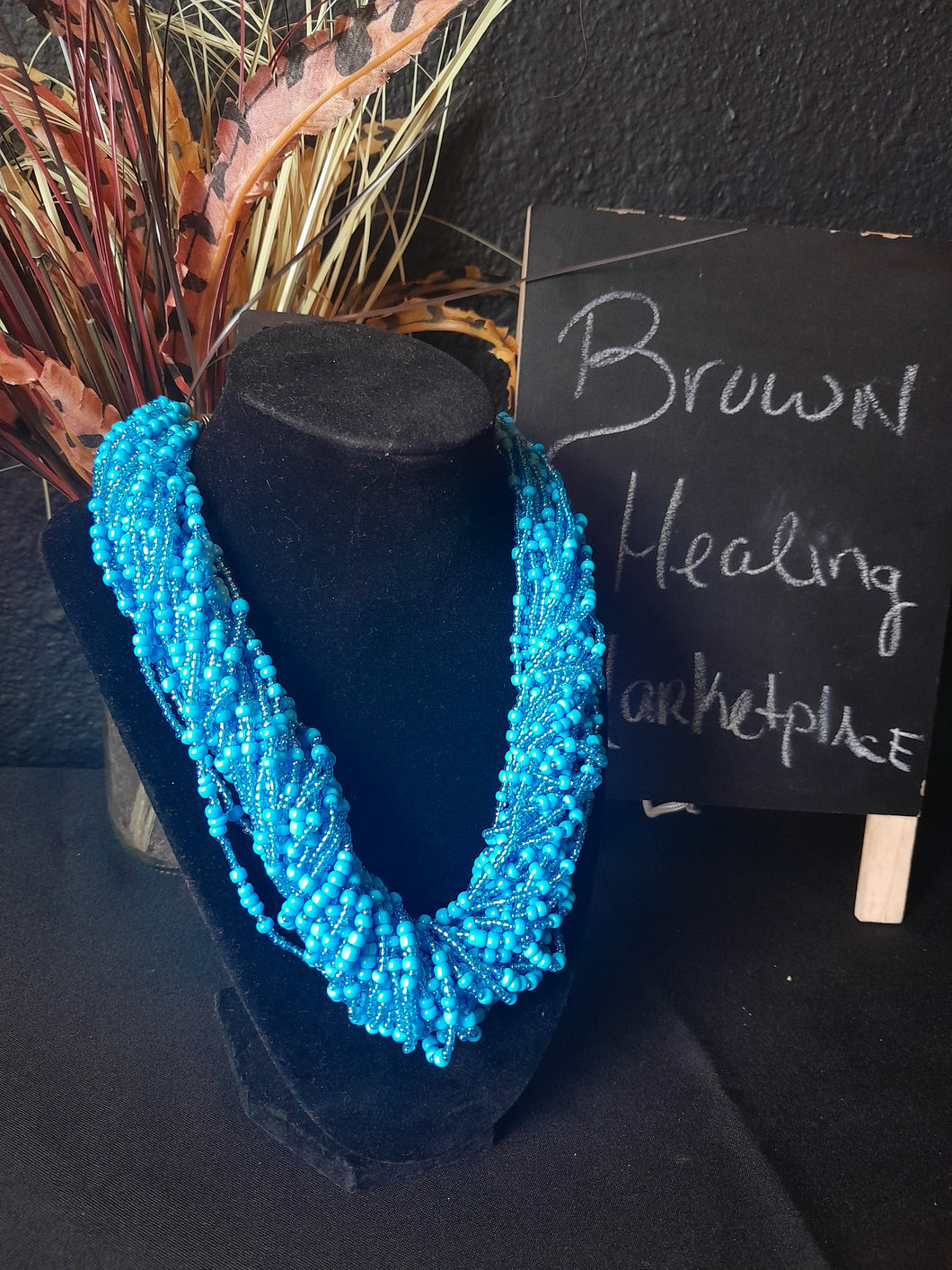 Blue Goddess Necklace