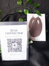 Load image into Gallery viewer, Leather Oval Earrings